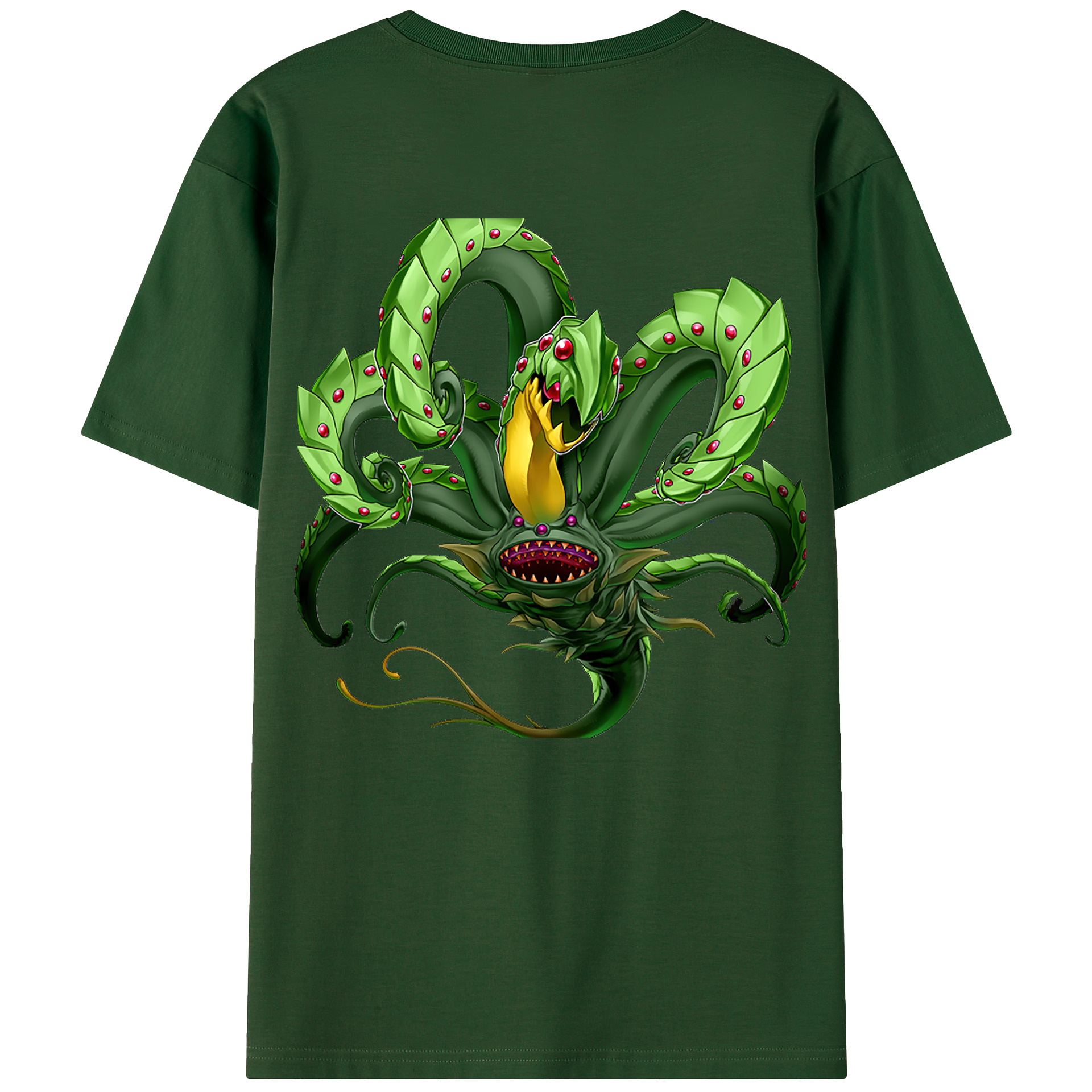 （画像用） 遊☆戯☆王 Yu-Gi-Oh! 綿100％半袖Tシャツ（背面プリント）